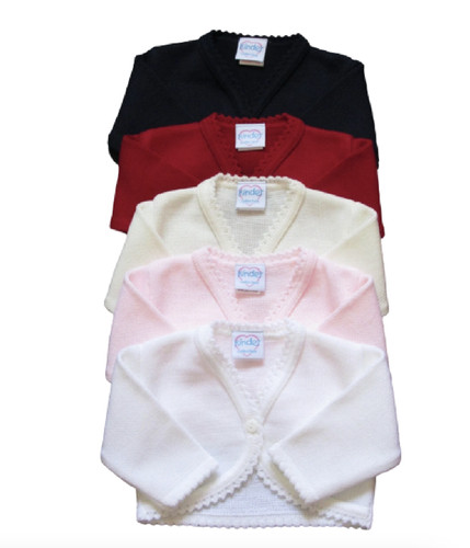 Girls cardigan bolero knit - cardigan,