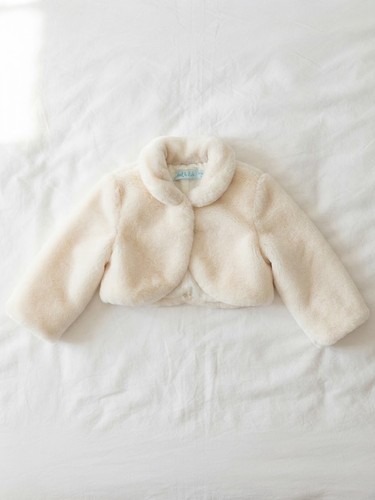 Isabel lula faux fur bolero - lula,