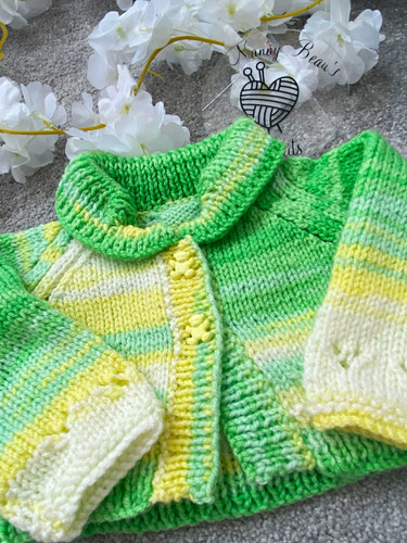 Hand knitted baby - hand, bolero