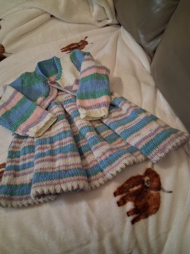 Hand knitted baby sets - knitted,