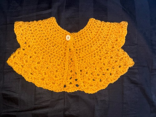 Handmade crochet baby bolero - baby,