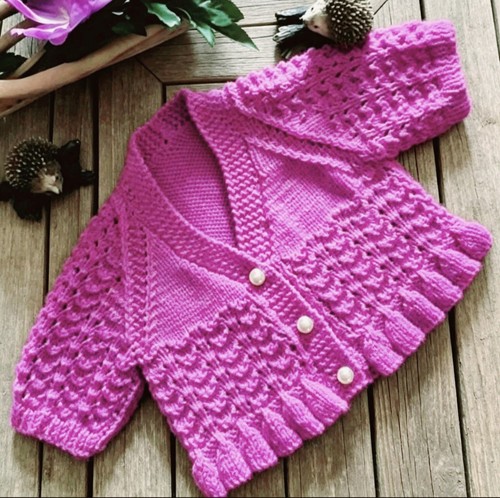 Gladys baby frilly - frilly, bolero