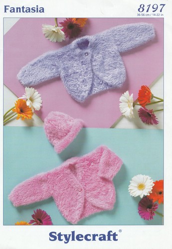 Baby bolero cardigan hat 36 - &,