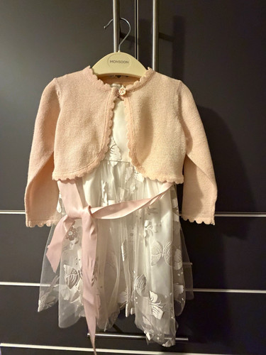 Monsoon girls pink white - monsoon,