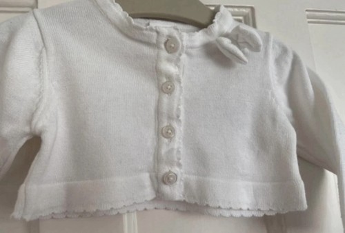 Bluezoo baby girl white - white, bolero