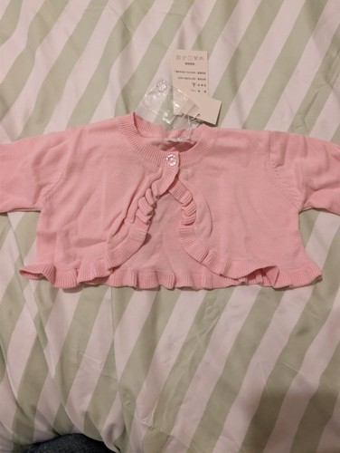 Baby pink bolero cardigan - bolero,
