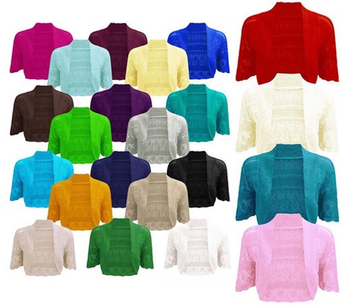 Girls crochet bolero shrug - crochet,