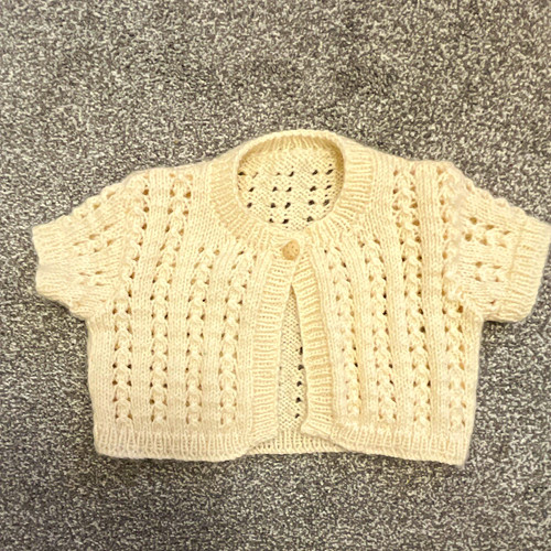 Lacey knit girls bolero - girls, age
