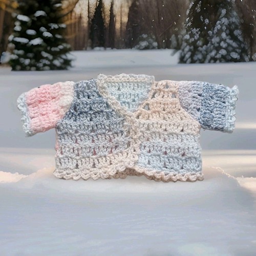 Hand crocheted baby - crocheted,