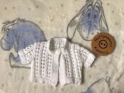 Hand knitted baby - , bolero