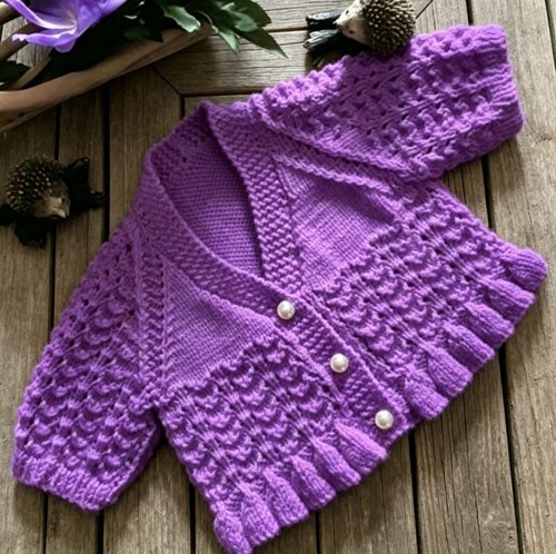 Gladys baby frilly bolero - baby,