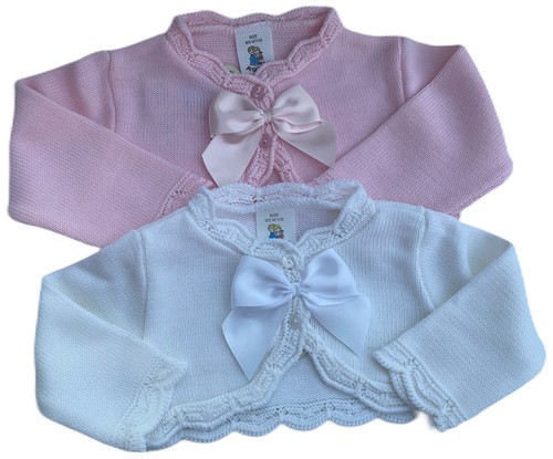 Baby girls knitted cardigan - baby,