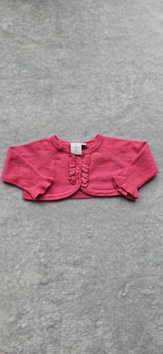 Baby girl fuschia pink knitted - fuschia,