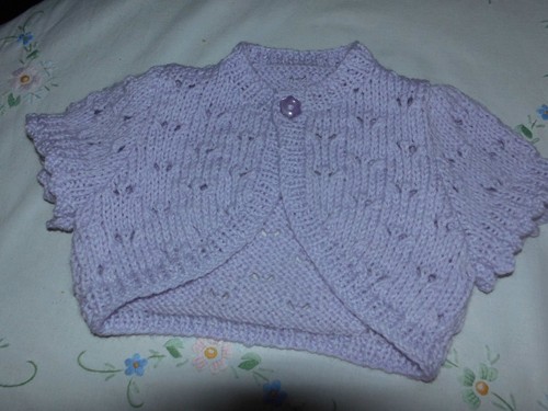Hand knitted sleeved - s/sleeved, baby