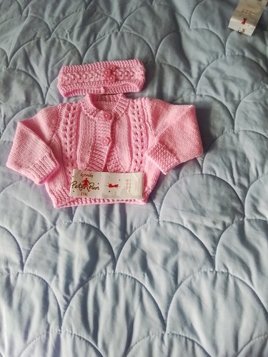 Hand knitted long sleeve pink - hand,