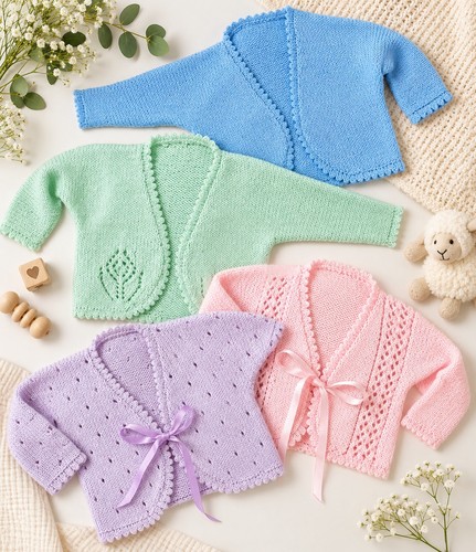 Baby girls bolero kniting - baby,